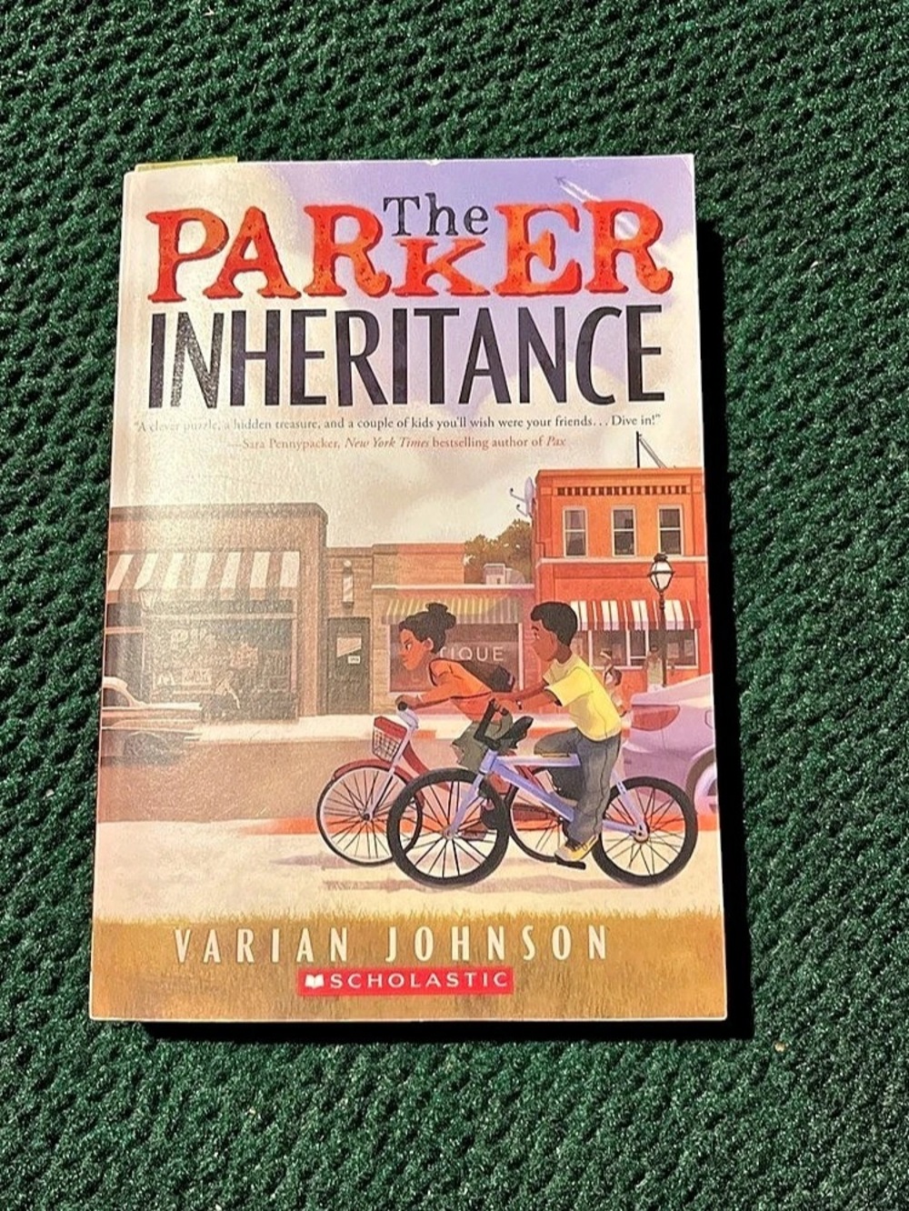 Scholastic The Parker Inheritance by Varian Johnson Hardcover Novel